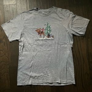 Travis Matthew, grey graphic t-shirt, size L, NEW